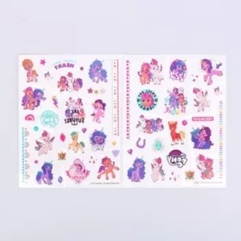Наклейки - татуировки «My Little Pony», 2 листа