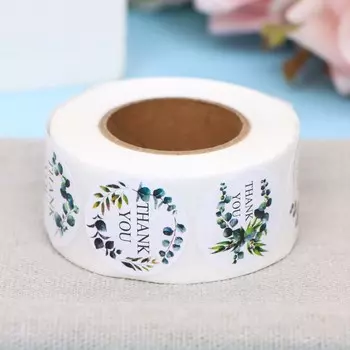 Наклейки в рулоне «Рамки»,500 шт.,2.52.5 см