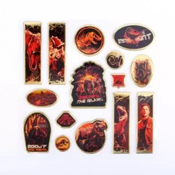 Наклейки многоразовые «Мир Юрского периода»