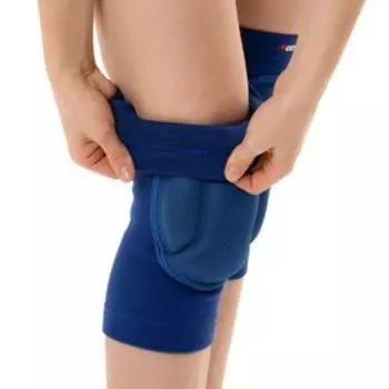 Наколенники волейбольные ONLYTOP, р. М, цвет синий