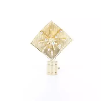 Наконечник «Бриллиантовая роса», 2 шт, цвет золото глянец