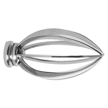 Наконечник «Бутон», d=20 см, цвет хром