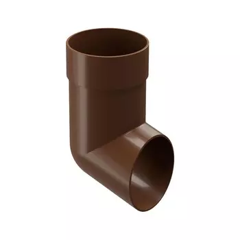 Наконечник для водосточной трубы DCKE PREMIUM, цвет каштан