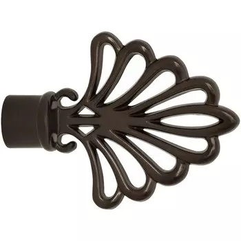 Наконечник «Фейерверк», d=20 см, цвет шоколад