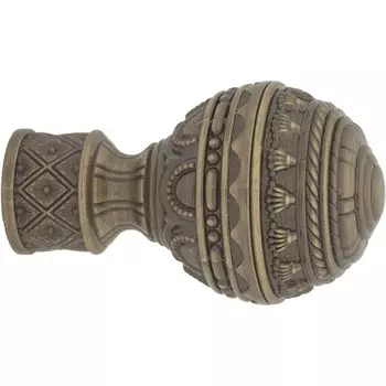 Наконечник «Этно», d=20 см, цвет золото