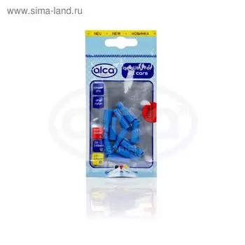 Наконечник круглый с изоляцией для подключения кабелей синий 5,0мм 10 шт ALCA