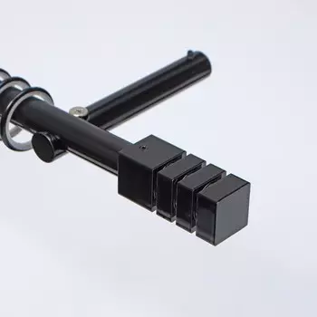 Наконечник на карниз d=19 мм «Нордик», цвет чёрный