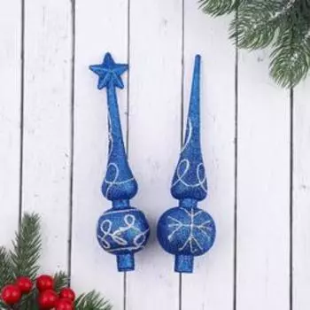 Верхушка на елку «Петли» 4.518 см, МИКС