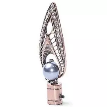 Наконечник «Спирс», 2 шт, d=1,6 см, цвет медь