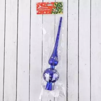 Верхушка на ёлку «Вальс снежинок» 28 см, МИКС