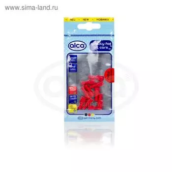 Наконечники плоские гнездовые с изоляцией для подключения кабелей красные 5,6мм 10 шт ALCA