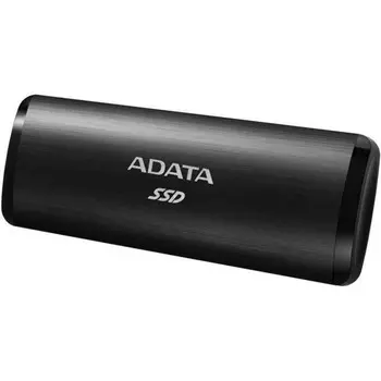 Накопитель SSD A-Data USB-C 512GB ASE760-512GU32G2-CBK SE760 1.8" черный