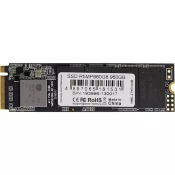 Накопитель SSD AMD R5MP960G8 Radeon M.2 2280, 960 Гб, PCI-E x4