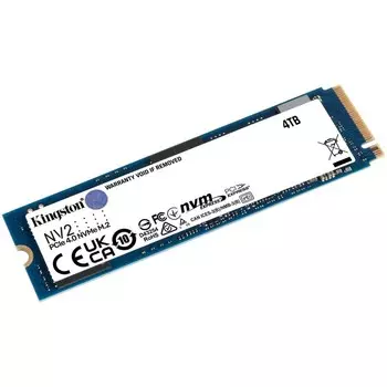 Накопитель SSD Kingston PCIe 4.0 x4 4TB SNV2S/4000G NV2 M.2 2280