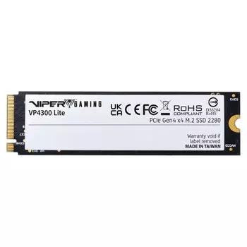 Накопитель SSD Patriot PCIe 4.0 x4 4TB VP4300L4TBM28H Viper VP4300 Lite M.2 2280