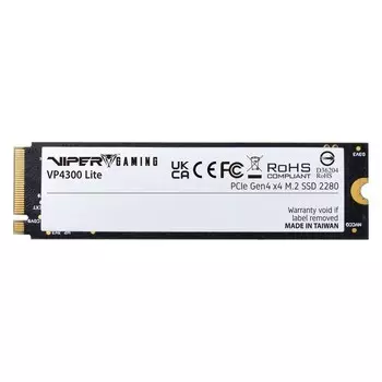 Накопитель SSD Patriot PCIe 4.0 x4 1TB VP4300L1TBM28H Viper VP4300 Lite M.2 2280