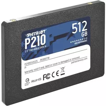 Накопитель SSD Patriot SATA III 512GB P210S512G25 P210 2.5"