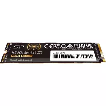 Накопитель SSD Silicon Power PCIe 4.0 x4 2TB SP02KGBP44US7505 US75 M.2 2280