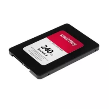 Накопитель SSD SmartBuy Revival3 SB480GB-RVVL3-25SAT3, 480Гб, SATA-III, 2,5", 3D TLC