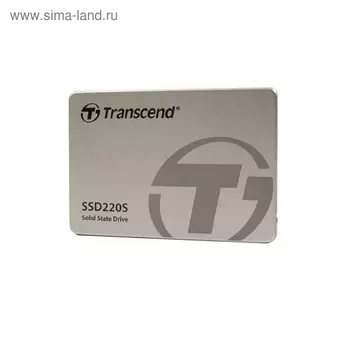 Накопитель SSD Transcend TS240GSSD220S, 240Гб, SATA III, 2.5"