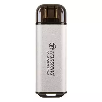 Накопитель SSD Transcend USB-C 2TB TS2TESD300S ESD300 серебристый