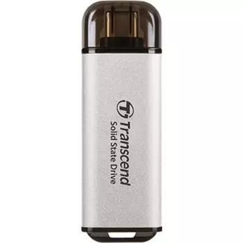 Накопитель SSD Transcend USB-C 512GB TS512GESD300S ESD300 серебристый