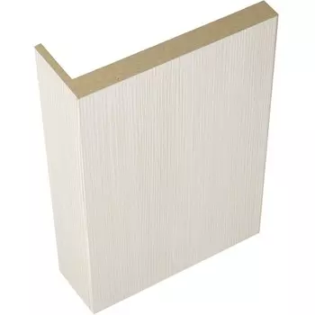 Наличник экошпон,телескопический, Дуб белый 70х25х2200 мм