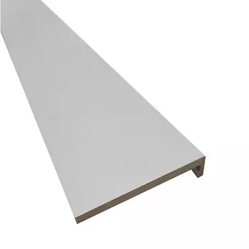 Наличник прямой телескопический, 2150705,5 мм, цвет вайт