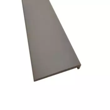 Наличник телескопический, 2185 80 10 мм, цвет серый бархат