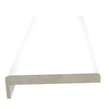 Наличник телескопический на двери, 220080 мм, цвет белая шагрень