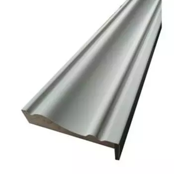 Наличник телескопический на двери «Двери Гуд. Бионика», 21408018 мм, каннелюрный, цвет снежный