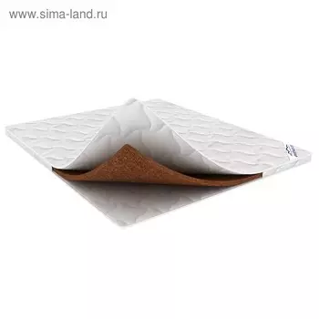 Наматрасник «Кокос», размер 160х200 см, высота 3 см, жаккард