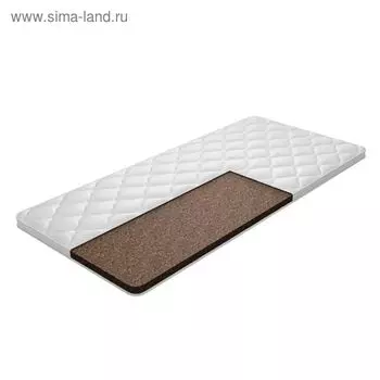 Наматрасник кокос, размер 180х195х3 см, чехол жаккард