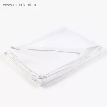 Наматрасник (мулетон), цвет белый, размер 60х120 см, махра