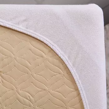 Наматрасник непромокаемый Бережный 120х200/25 натяж. мембрана хл.80%, п/э 20%