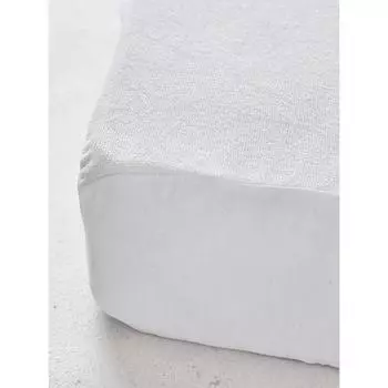 Наматрасник непромокаемый, размер 90x200x25 см, резинка по периметру