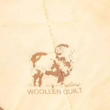 Наматрасник овечья шерсть 120х200 см, 150 гр/м2