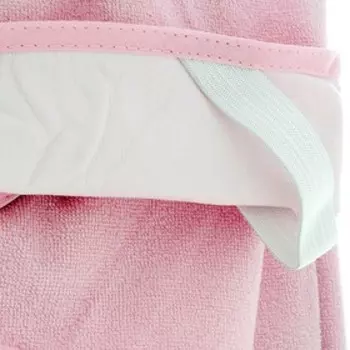 Наматрасник, размер 60 × 120 см, розовый