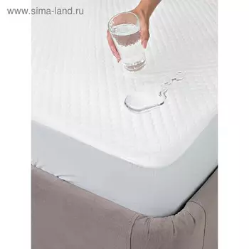 Наматрасник водонепроницаемый Baby dry, размер 160 × 190 см, трикотаж+бок м/ф