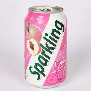 Напиток газированный Sparkling 355 мл Персик