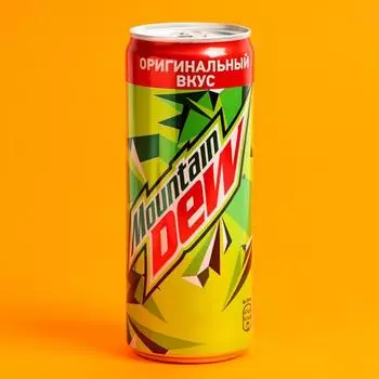 Напиток сильногазированный Mountain Dew Цитрус, 0,33 л