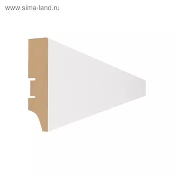 Напольный плинтус МДФ 60 2000х60х16 Белый