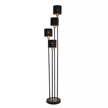 Напольный светильник 4х40Вт Е14, размер 25x25x140 см