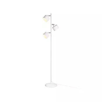 Напольный светильник со сменной лампой в стиле лофт Ambrella light, Traditional, TR8154, 3хE27, цвет белый
