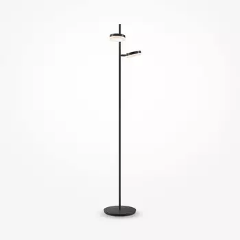 Торшер Maytoni MOD070FL-L12B3K, 2хLED, 12Вт, 25х28,3х145 см, 1000Лм, цвет чёрный