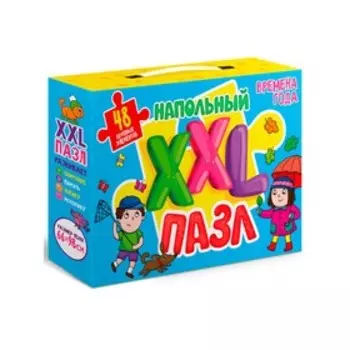 Напольный XXL пазл «Времена года»