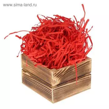 Наполнитель бумажный, красно-кирпичный, 500 г