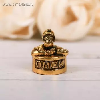 Напёрсток сувенирный «Омск», зoлoто