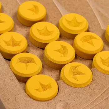 Нарды "Корона", доска орех, 50 х 50 см, фишка d=3 см