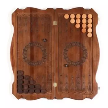 Набор игр 3 в 1: нарды, шахматы, шашки